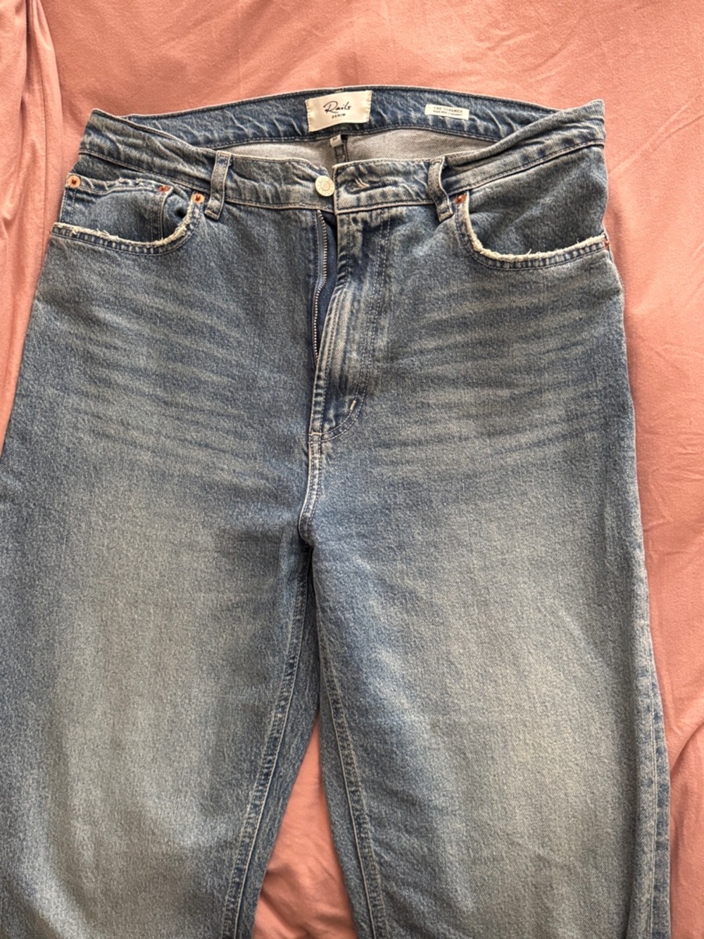 Rails High-Rise Medium Wash Blue Denim Jeans
